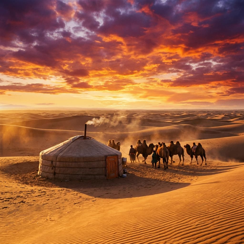 Altantsetseg's Gobi Steppe Stay